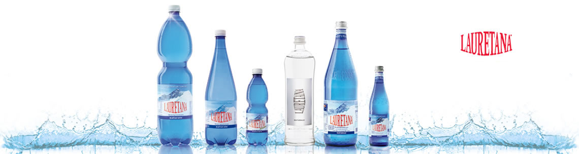 Distributore Acqua Lauretana Naturale - Acqua Naturale Vetro a rendere 1 L  - Distribuzione Milano - Vendita Online