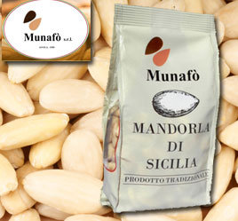 Mandorla pelata Tuono Siciliana Munafò - Mandorla pelata Tuono Siciliana