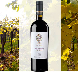 Vino Rosso San Marzano - Vino Rosso Il Pumo Primitivo Salento IGP